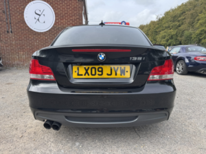 2009 BMW 1 Series 3.0 135i M Sport in Black — image 4