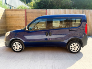 2018 Fiat Doblo 4 SEAT Petrol Wheelchair Accessible Disabled Access Vehicle Wav in Blue — image 6