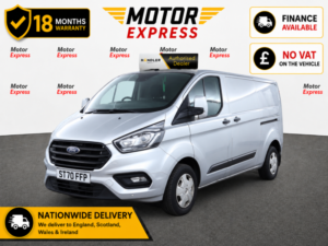 2020 Ford Transit Custom 2.0 300 Ecoblue Trend in Silver — image 3