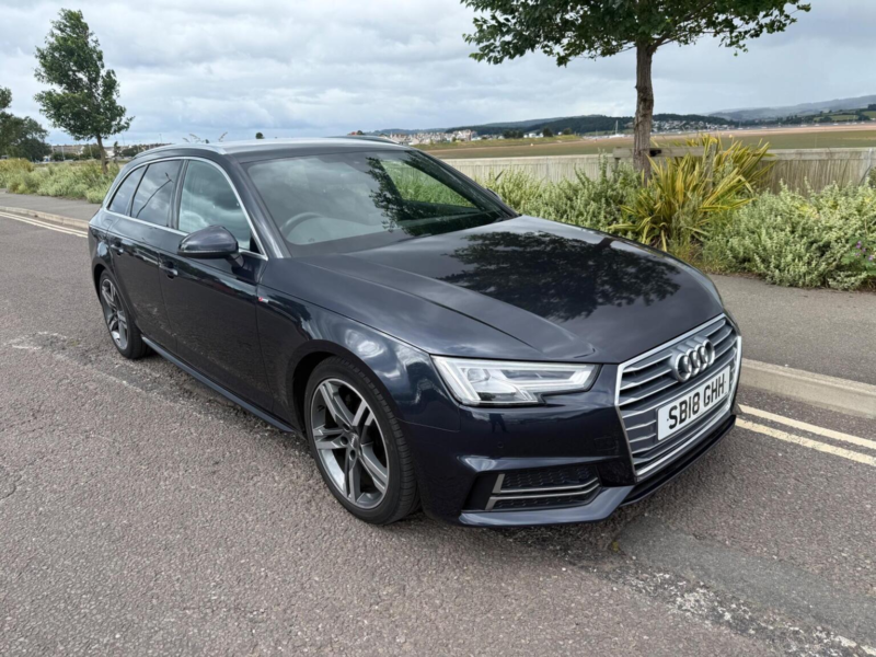 2018 Audi A4 Avant 2.0 Tdi S Line S Tronic Euro 6 (s/s) 5dr in Blue — image 1