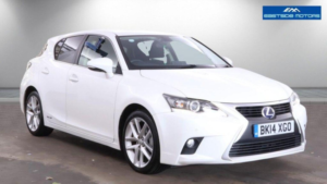 2014 Lexus Ct 1.8 200h Advance CVT Euro 6 (s/s) 5dr in White — image 2