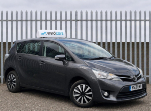 2013 Toyota Verso 1.6 V-Matic Active Euro 5 5dr (7 Seat) in Grey — image 2