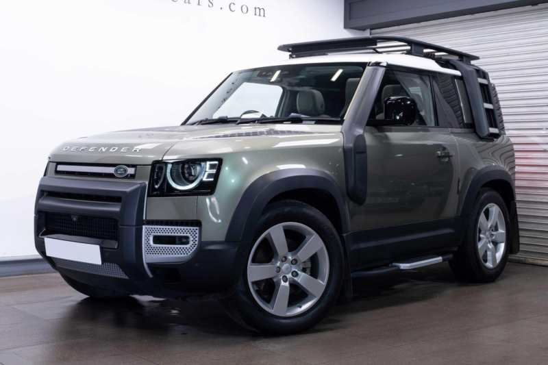 2021 Land Rover Defender 90 3.0 D250 Mhev First Edition Auto 4WD Euro 6 (s/s) 3dr in Green — image 1