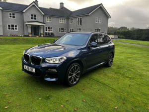 2019 BMW X3 2.0 X3 Xdrive20d M Sport,sat Nav Black Lth,fsh in Blue — image 2