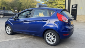 2014 Ford Fiesta 1.0 T Ecoboost Zetec Blue 5dr Low Miles+1 Keeper+low Tax in Blue — image 3