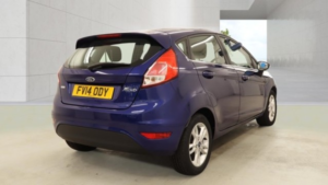 2014 Ford Fiesta 1.0 T Ecoboost Zetec Blue 5dr Low Miles+1 Keeper+low Tax in Blue — image 4