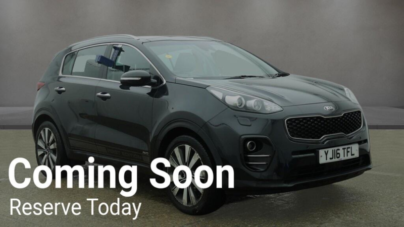 2016 Kia Sportage 2.0 Crdi First Edition Auto AWD Euro 6 5dr in Black — image 1