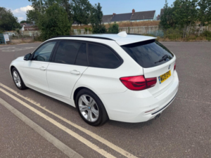 2019 BMW 3 Series 2.0 320d Sport Touring Auto Euro 6 (s/s) 5dr in White — image 6