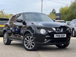 2018 Nissan Juke 1.2 Dig-T Tekna in Black — image 2