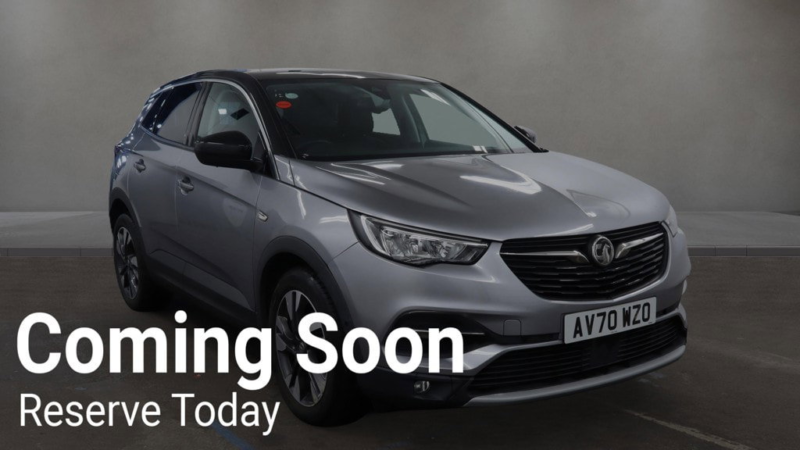 2020 Vauxhall Grandland X 1.2 Turbo Sri Nav SUV 5dr Petrol Manual Euro 6 (s/s) (130 Ps) in Grey — image 1