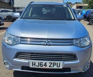 2014 Mitsubishi Outlander 2.0h 12kwh Gx4hs CVT 4WD Euro 5 (s/s) 5dr in Blue — image 6