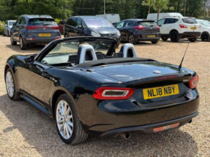 2018 Fiat 124 Spider 1.4 124 Spider 1.4 Multiair Turbo 140hp Lusso in Black — image 4