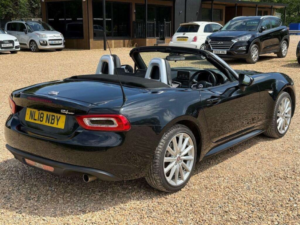 2018 Fiat 124 Spider 1.4 124 Spider 1.4 Multiair Turbo 140hp Lusso in Black — image 6