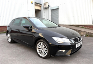 2017 SEAT Leon 1.6 Tdi Se Dynamic Technology Euro 6 (s/s) 5dr in Black — image 2