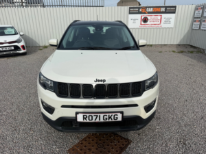 2021 Jeep Compass 1.4t Multiairii Gpf Night Eagle SUV 5dr Petrol Manual Euro 6 (s/s) (140 Ps) in White — image 3