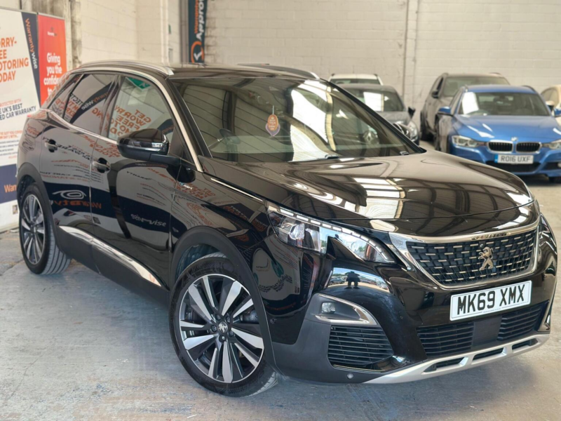 2020 Peugeot 3008 1.6 13.2kwh Gt E-Eat 4WD Euro 6 (s/s) 5dr in Black — image 1