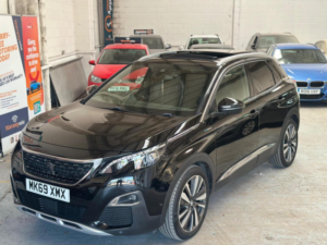 2020 Peugeot 3008 1.6 13.2kwh Gt E-Eat 4WD Euro 6 (s/s) 5dr in Black — image 3