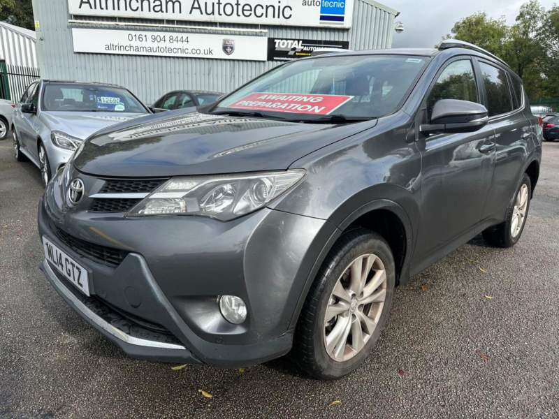2014 Toyota Rav4 2.0 D-4d Invincible 2WD Euro 5 (s/s) 5dr in Grey — image 1