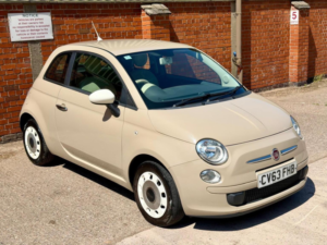 2013 Fiat 500 1.2 Colour Therapy Euro 6 (s/s) 3dr in Beige — image 2