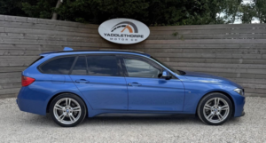 2014 BMW 3 Series 2.0 320d Xdrive M Sport Touring in Blue — image 3