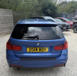 2014 BMW 3 Series 2.0 320d Xdrive M Sport Touring in Blue — image 4