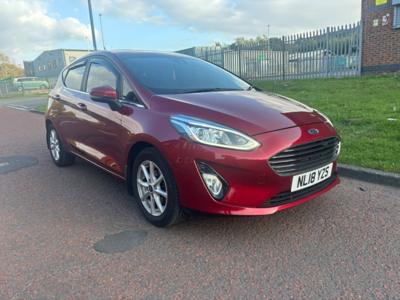 2018 Ford Fiesta 1.0t Ecoboost Zetec Hatchback 5dr Petrol Manual Euro 6 (s/s) (100 Ps) in Red — image 1