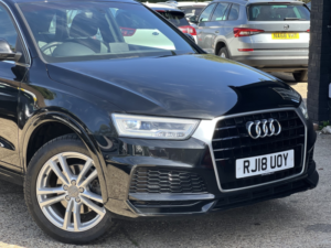2018 Audi Q3 1.4 Tfsi Cod S Line Edition in Black — image 3