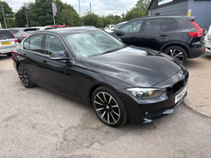 2012 BMW 3 Series 2.0 320d Luxury Saloon 4dr Diesel Manual Euro 5 (s/s) (184 Ps) in Black — image 2