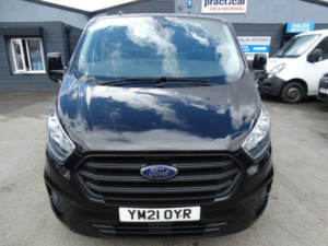 2021 Ford Transit Custom 2.0 280 Ecoblue Trend Auto L1 H1 Euro 6 (s/s) 5dr in Black — image 2