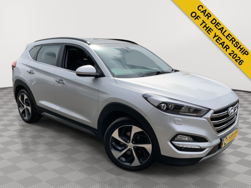2016 Hyundai Tucson 1.7 Crdi Blue Drive Premium Se SUV 5dr Diesel Dct Euro 6 (s/s) (141 Ps) in Silver — image 1