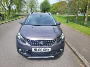 2016 Peugeot 2008 1.6 Bluehdi Allure SUV 5dr Diesel Manual Euro 6 (100 Ps) in Grey — image 2
