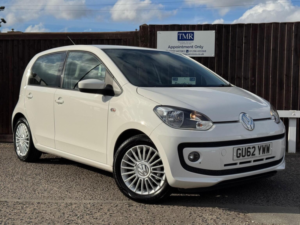 2012 Volkswagen Up! 1.0 Bluemotion Tech High Up! Euro 5 (s/s) 5dr in White — image 5
