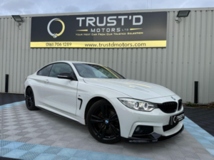 2014 BMW 4 Series 2.0 420i M Sport Euro 6 (s/s) 2dr in White — image 3