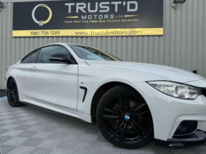 2014 BMW 4 Series 2.0 420i M Sport Euro 6 (s/s) 2dr in White — image 4