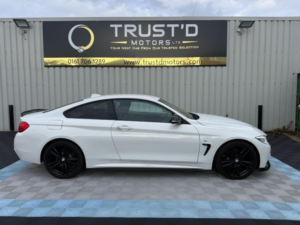 2014 BMW 4 Series 2.0 420i M Sport Euro 6 (s/s) 2dr in White — image 5