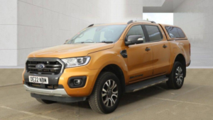 2022 Ford Ranger 2.0 Ecoblue Wildtrak Auto 4WD Euro 6 (s/s) 4dr in Orange — image 3