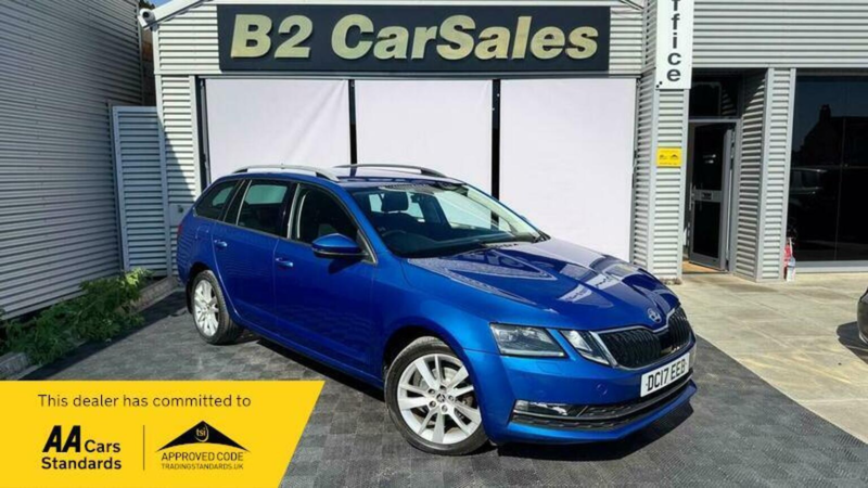 2017 Skoda Octavia 1.6 Tdi Se L DSG Euro 6 (s/s) 5dr in Blue — image 1