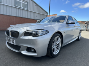2016 BMW 5 Series 2.0 520d M Sport Saloon in Silver — image 2