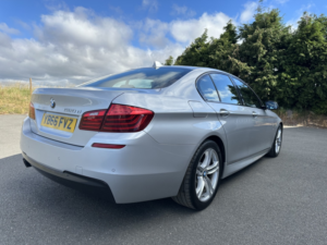 2016 BMW 5 Series 2.0 520d M Sport Saloon in Silver — image 5
