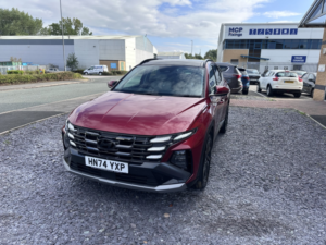 2024 Hyundai Tucson 1.6 Tucson Hev Ultimate 1.6t My25 in Red — image 5