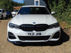 2021 BMW 3 Series 2.0 320d M Sport Saloon in White — image 5