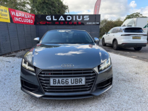 2017 Audi Tts 2.0 Tfsi Roadster S Tronic Quattro Euro 6 (s/s) 2dr in Grey — image 2
