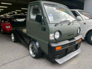 1993 Suzuki Carry Ek Motors Modified Hello Special 660cc Kei Pickup in Green — image 5