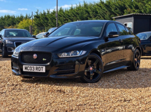 2018 Jaguar Xe 2.0i Gpf R-Sport Auto Euro 6 (s/s) 4dr in Black — image 3