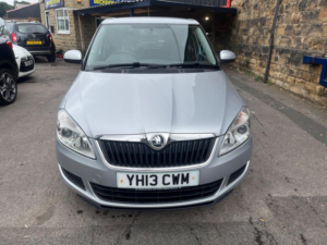 2013 Skoda Fabia 1.2 Se Euro 5 5dr in Silver — image 2