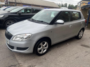 2013 Skoda Fabia 1.2 Se Euro 5 5dr in Silver — image 3