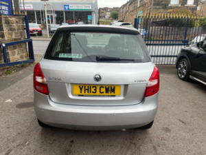 2013 Skoda Fabia 1.2 Se Euro 5 5dr in Silver — image 5