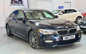 2017 BMW 5 Series 2.0 520d M Sport Auto Xdrive Euro 6 (s/s) 4dr in Black — image 3