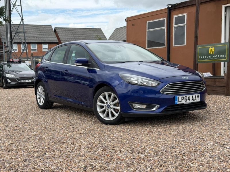 2015 Ford Focus 1.6 Titanium Powershift Euro 6 5dr in Blue — image 1