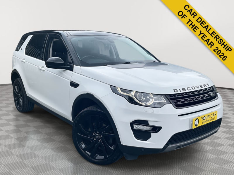 2018 Land Rover Discovery Sport 2.0 Td4 Hse Black SUV 5dr Diesel Auto 4WD Euro 6 (s/s) (180 Ps) in White — image 1